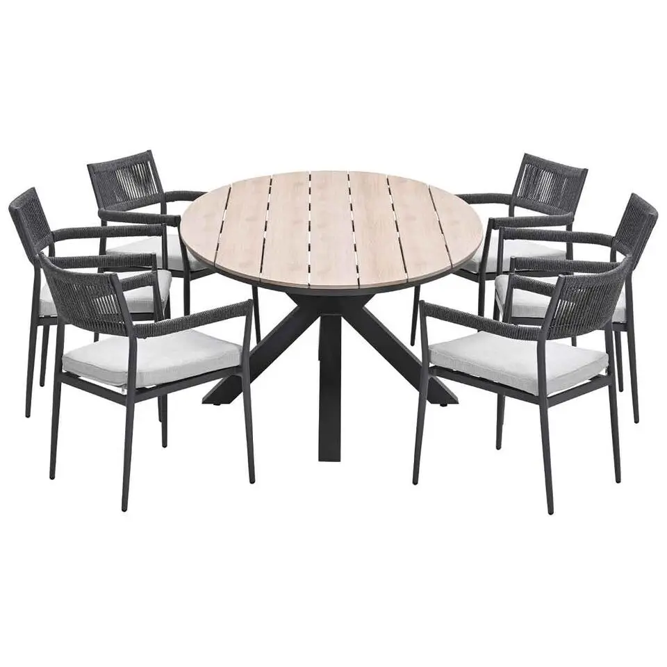 Garden Impressions Tineo - Tulli tuinset 7-delig 220x115xH75 cm