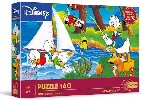 Trefl - Disney Legpuzzel - 160 Stukjes - 410 x 275 mm - Natuurlijke Materialen