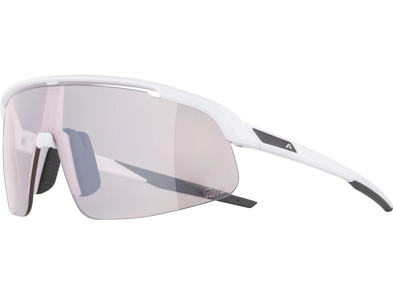 alpina Sportbrille Turbo Pro S Q-Lite - Weiss matt Velobrille Cat. 1
