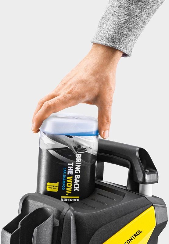 Kärcher - K 5 Premium Smart Control Flex Hogedrukreiniger - Gele - 145 bar - Inclusief Slanghaspel en T 5 Terrasreiniger