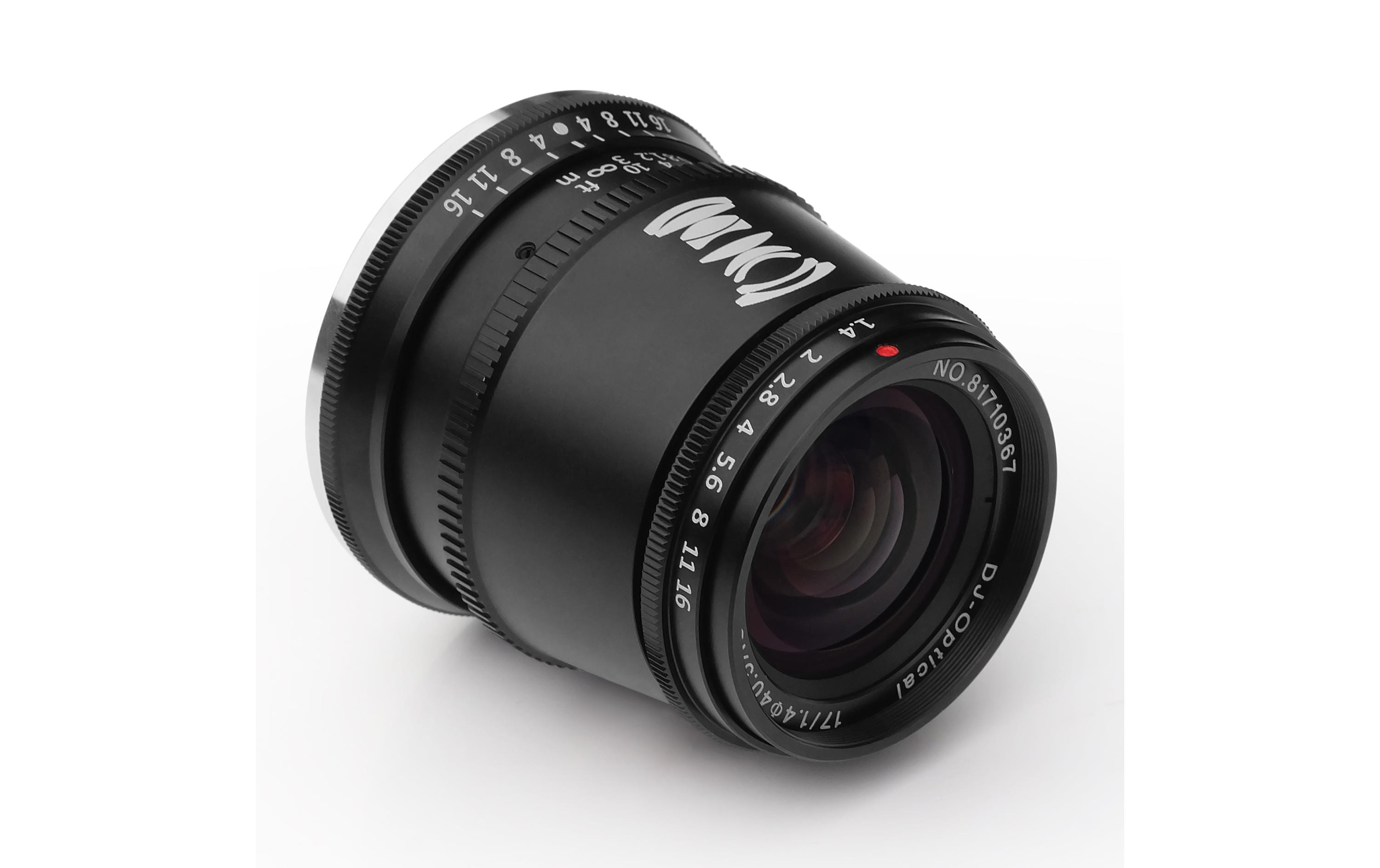 Festbrennweite APS-C 17mm F/1.4 – MFT<br>Schmales Festbrennweitenobjektiv mit wunderschönem Hintergrund-Bokeh