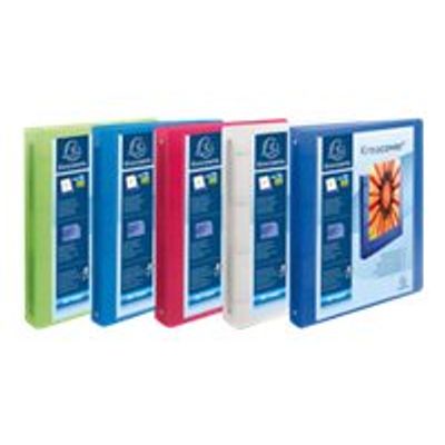 Exacompta Kreacover Chromaline - Classeur à anneaux personnalisable - Dos 40 mm - A4 Maxi - pour 225 feuilles - disponible dans différentes couleurs