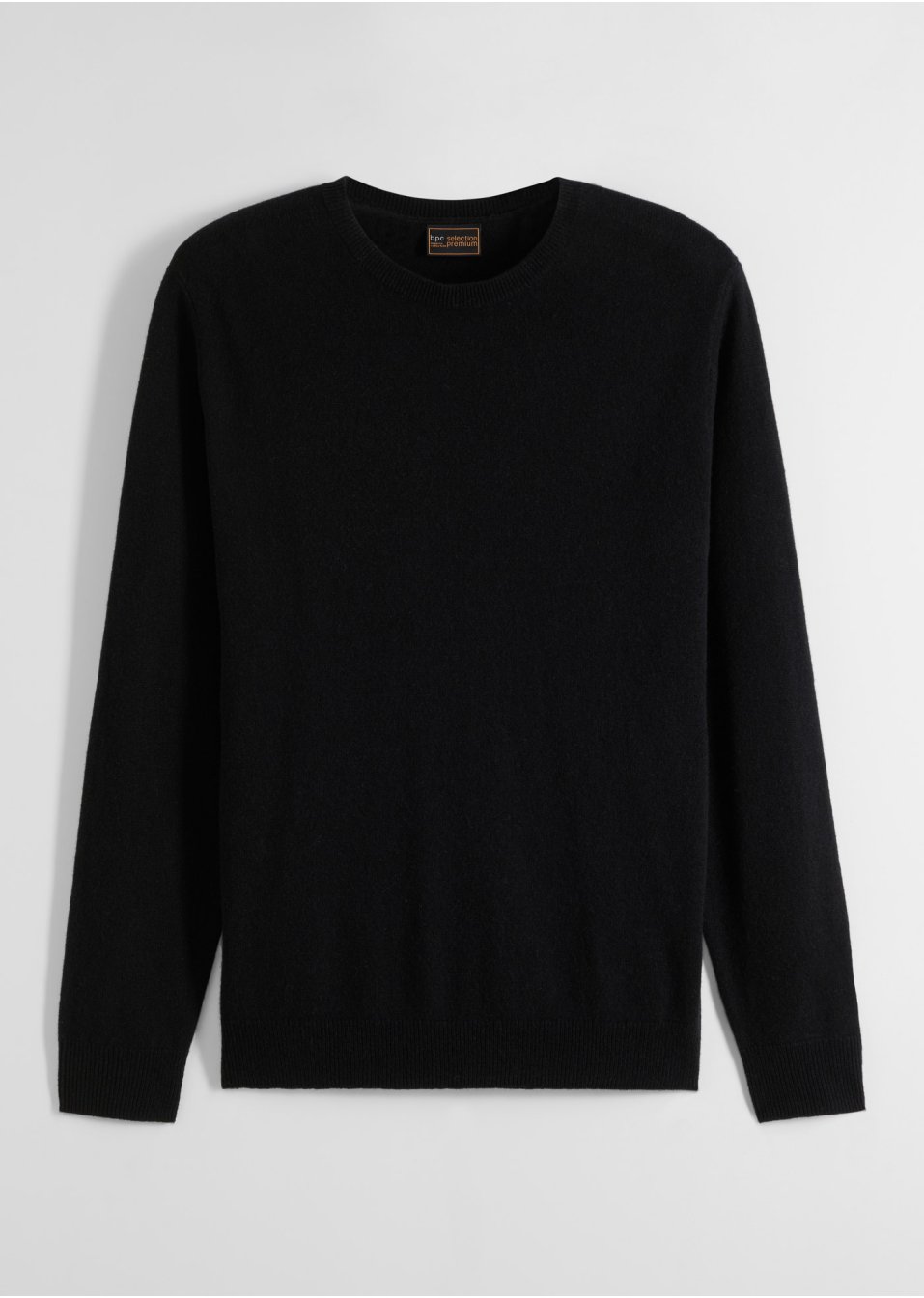 Pull en laine avec teneur en Good Cashmere Standard®, col rond