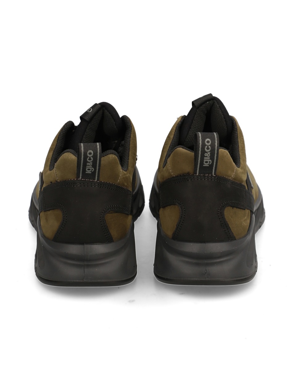 Lederkombination Sneaker