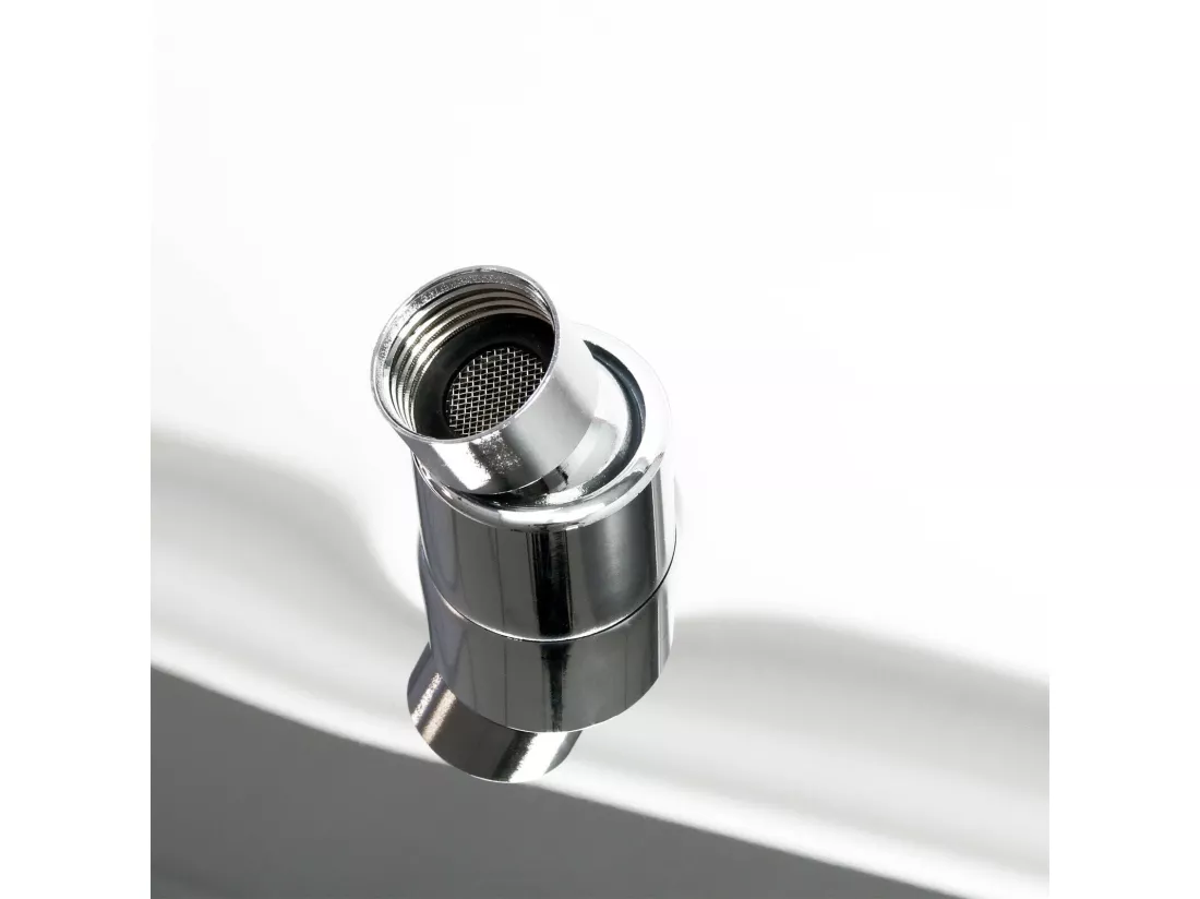Pommeau de douche rond argenté 200 x 200 x 0.7 cm 16_0000628