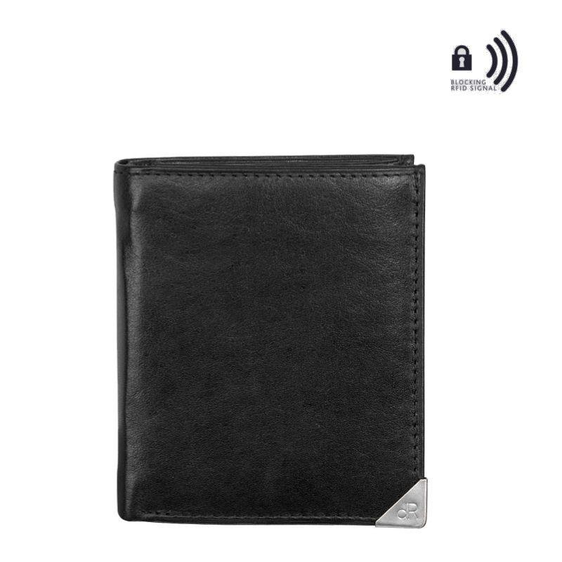 dR Amsterdam Toronto Hoge Billfold 15500 Zwart