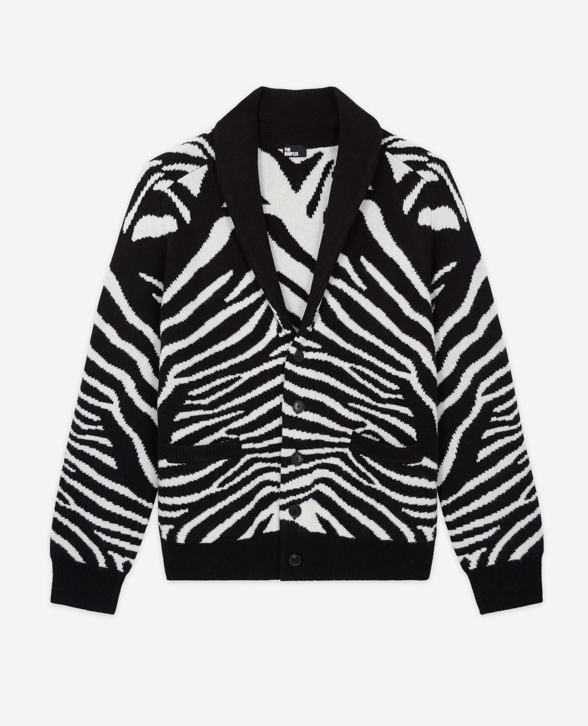 Pull en laine imprimé
