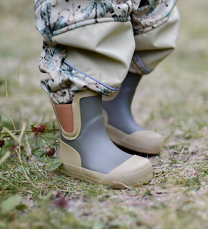 Mikk-Line Gummistiefel - Kurz - Dusty Olive