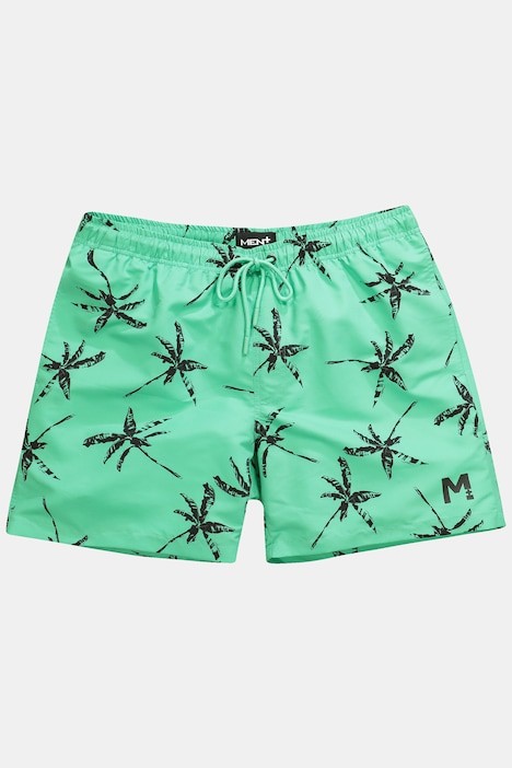 Men+ Badeshorts, Alloverdruck, Elastikbund, bis 8 XL