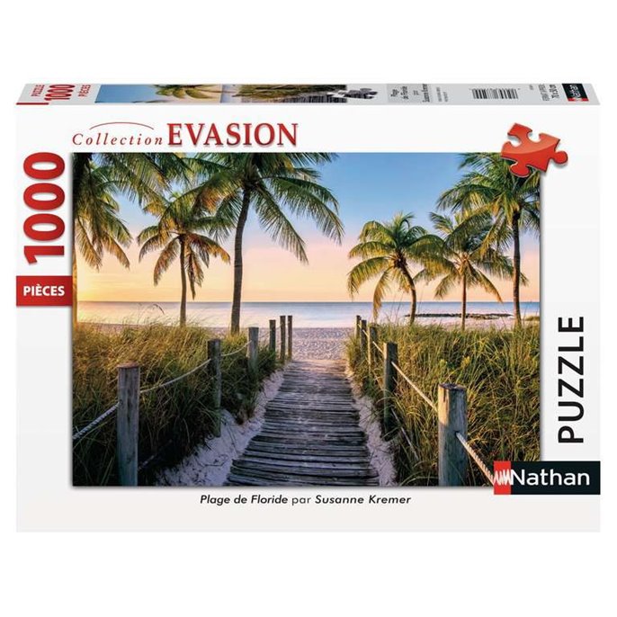Puzzle : 1000 pièces - Plage de Floride