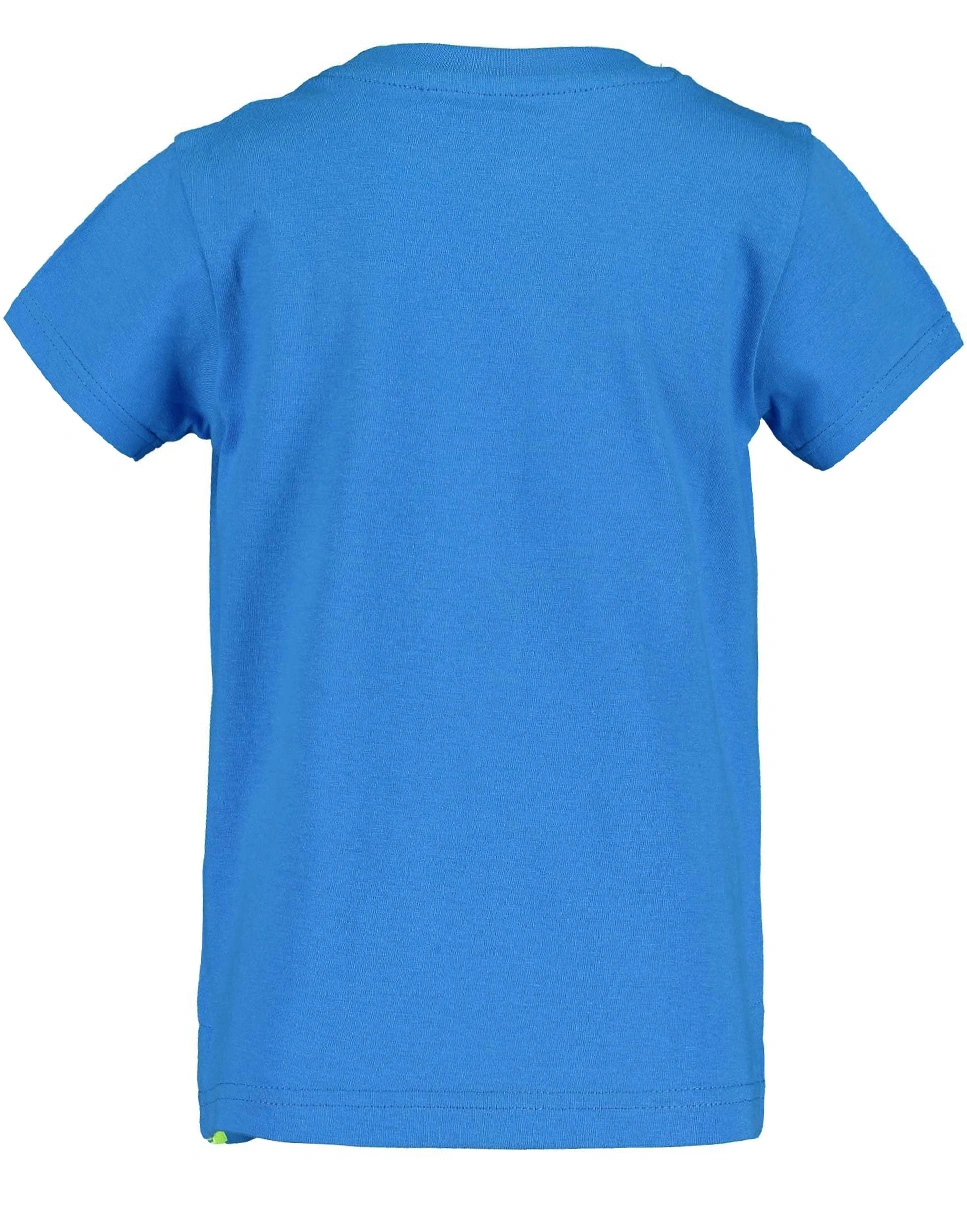 T-Shirt BEACH DINO in cyan
