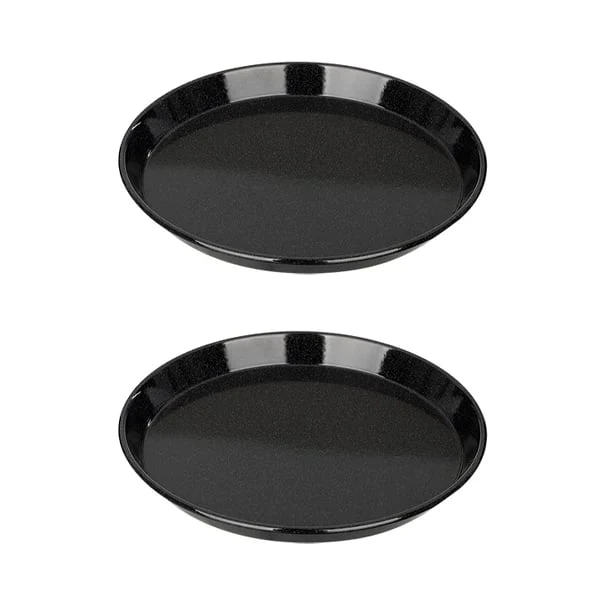 Lot de 2 tourtières émaillée 32 cm