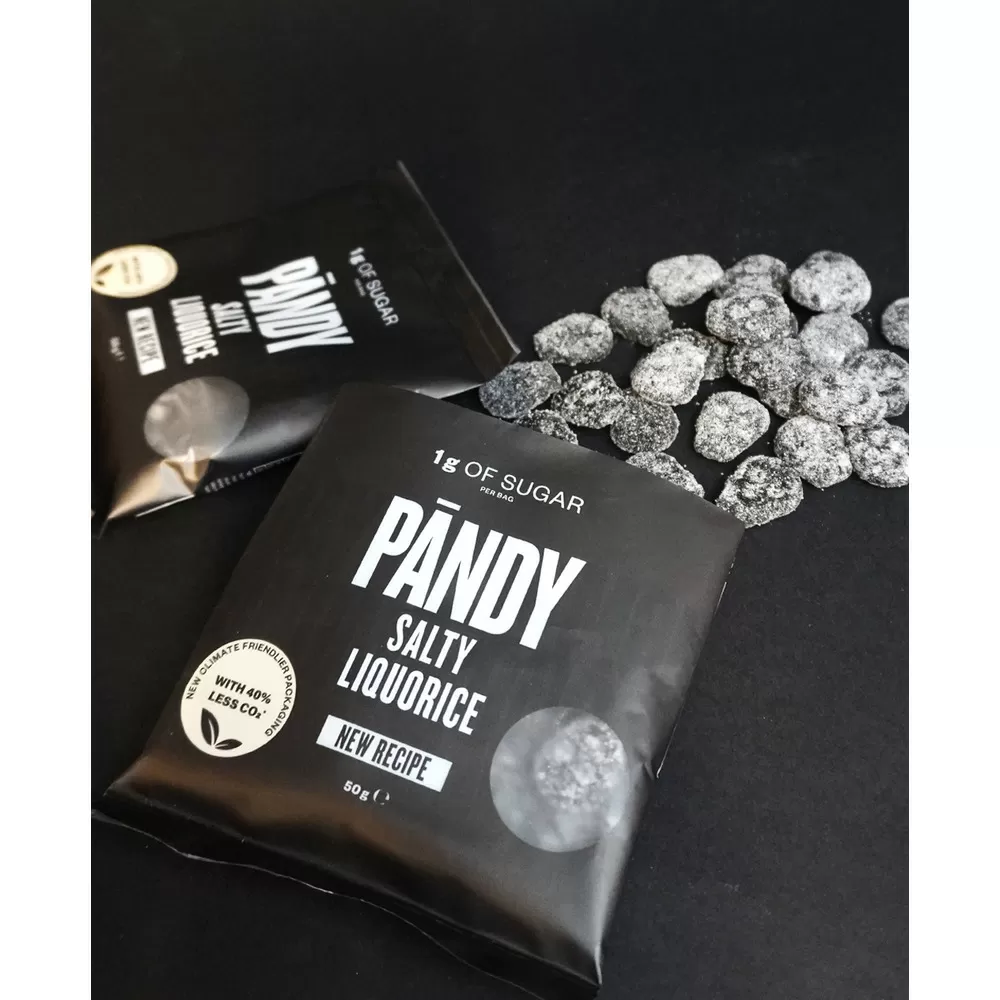 Pandy Salty Liquorice - 50 g