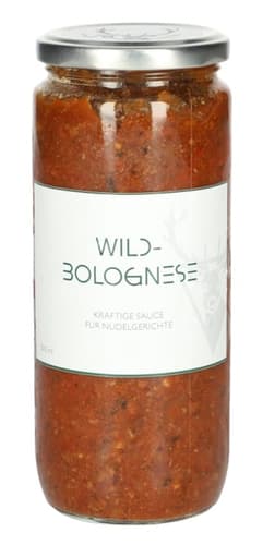 Wilde Zeiten Wildbolognese