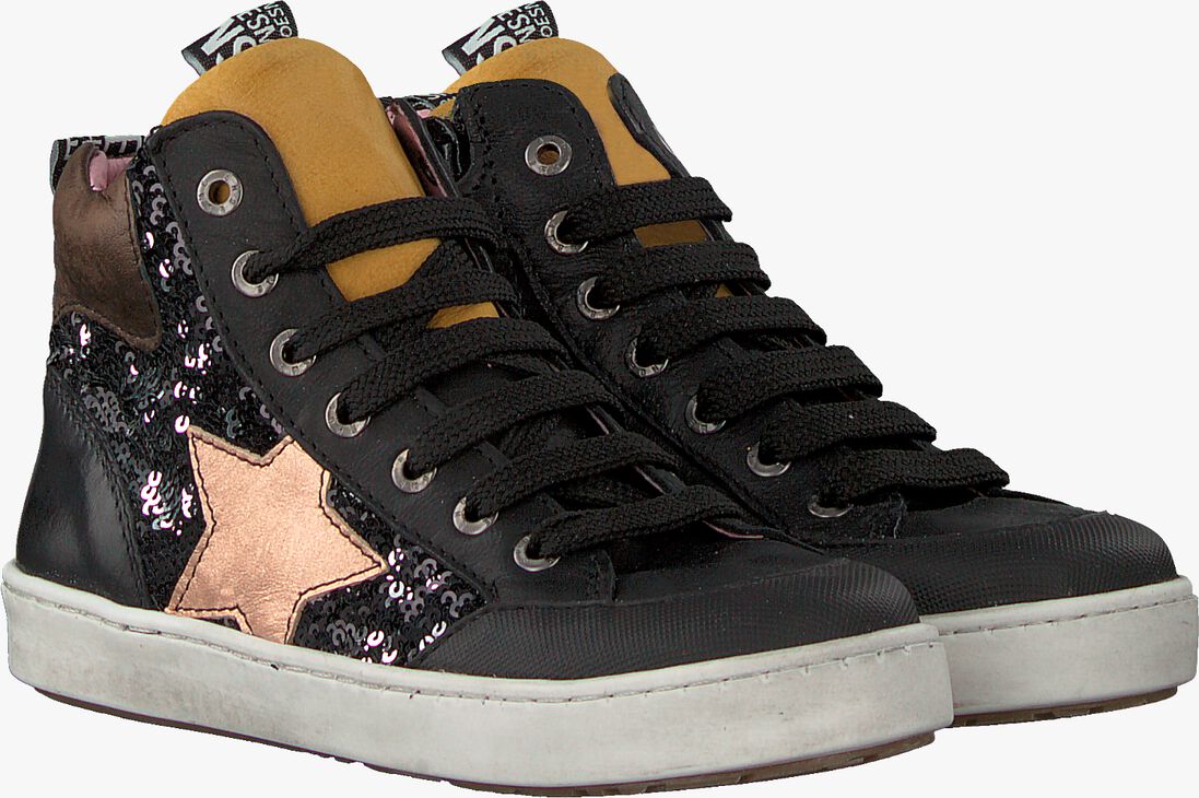 SHOESME zwarte shoesme hoge sneaker ur20w042