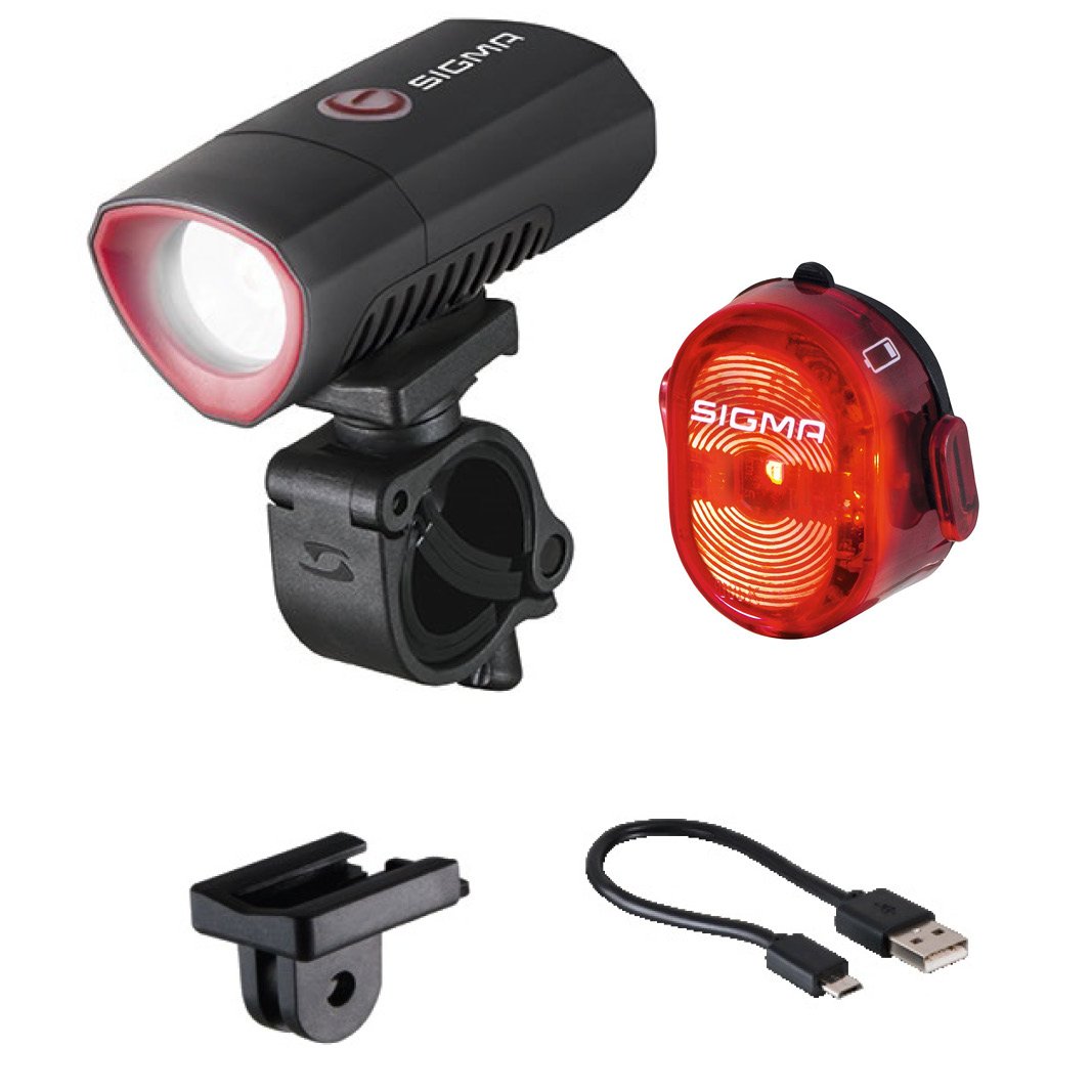 Sigma Buster 300 + Sport Nugget II USB lygtesæt