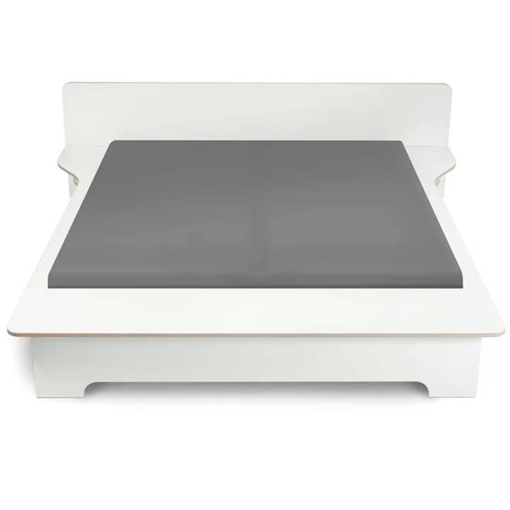Müller Small Living - Plane Doppelbett, weiss, 180 x 200 cm