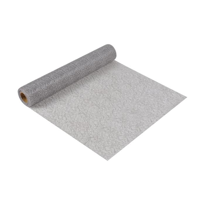 CHEMIN TABLE MAILLE 30CMX5M GRIS