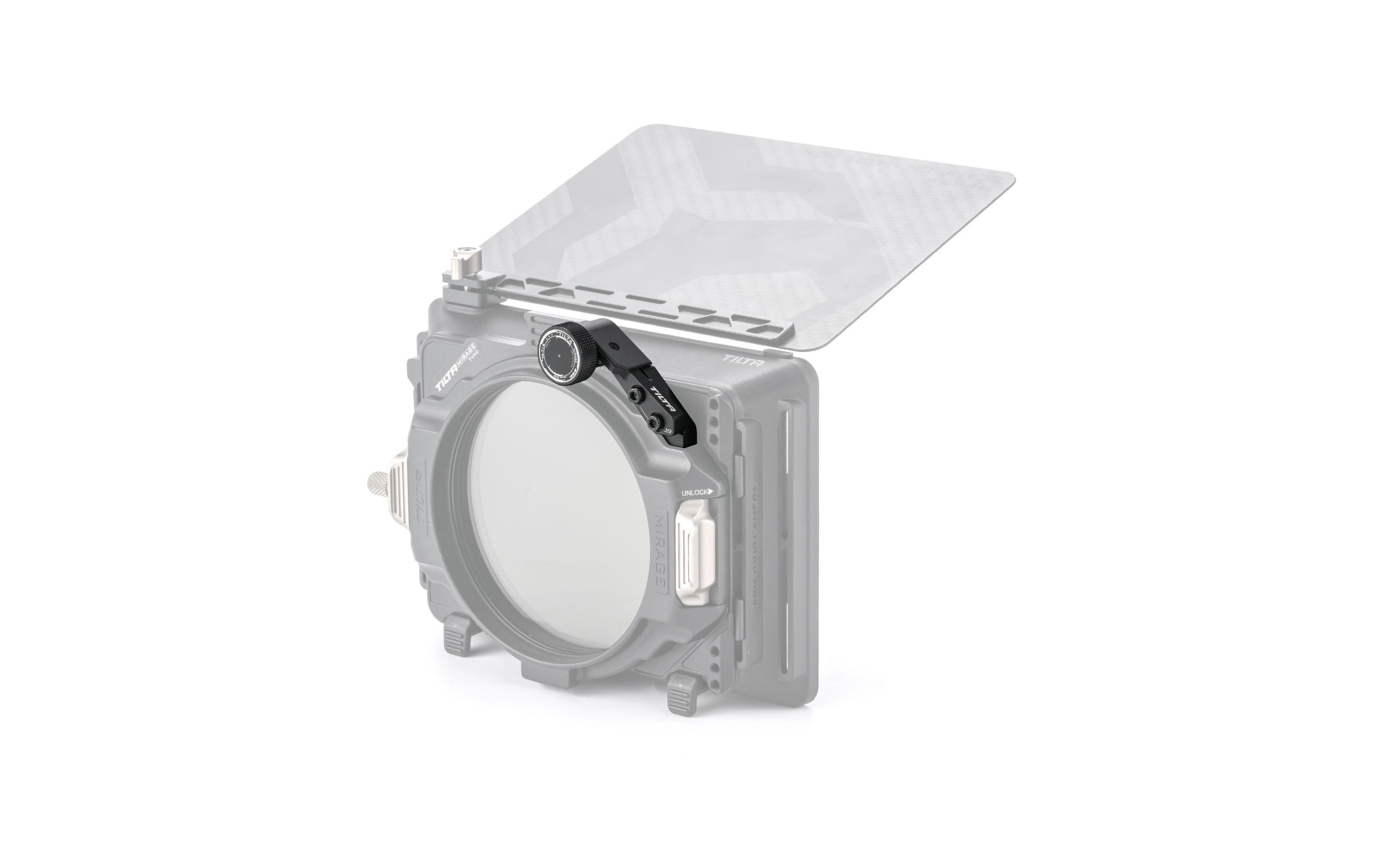 Advanced Control KnobBequemere und präzisere Möglichkeit zur Einstellung der Dichte von Filtern für die Tilta Mirage Matte Box