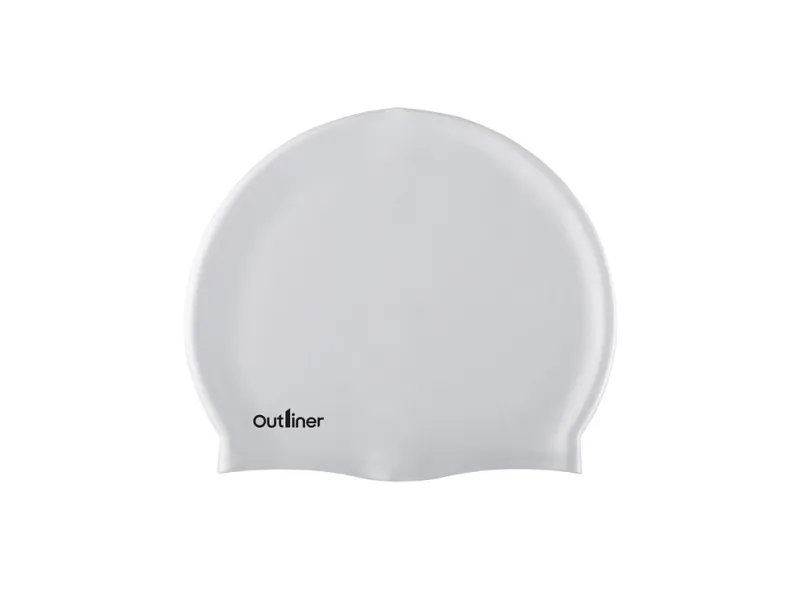 SWIMMING CAP BLACK OUTLINER FSSWM-005