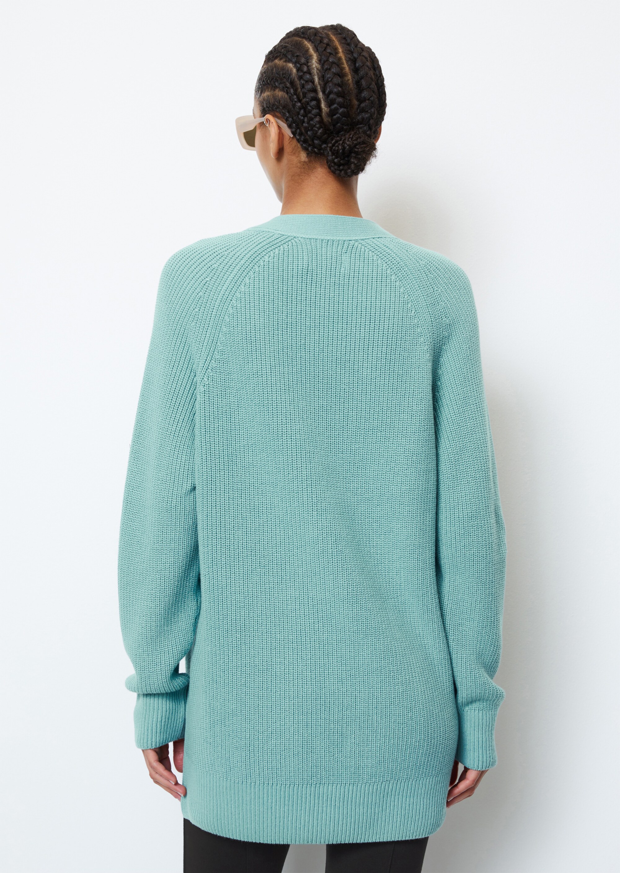 DfC Cardigan relaxed aus Heavy Weight Cotton gestrickt