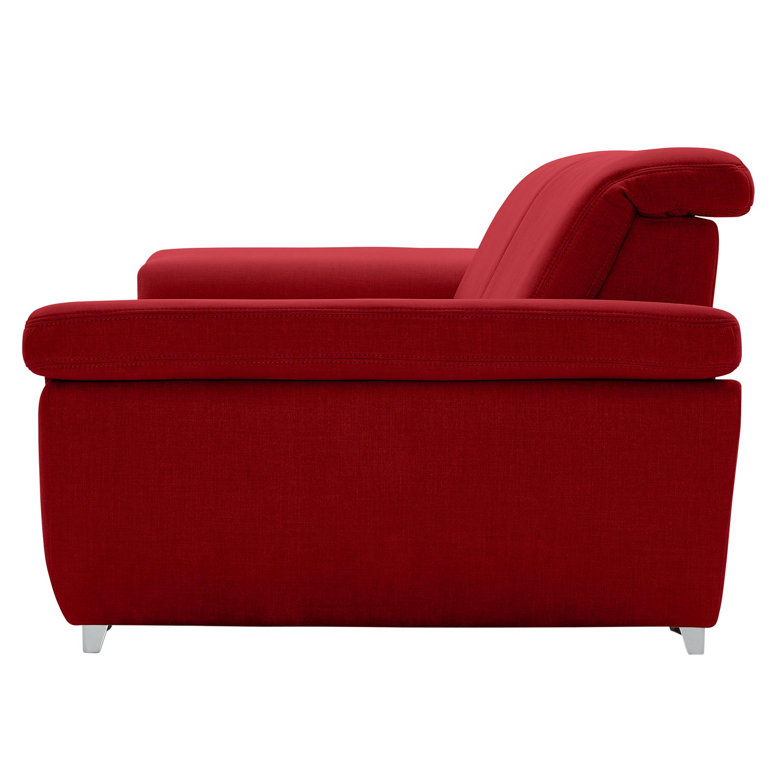 polsterpower 3-Sitzer Boxspringsofa - Miro bordeaux - Basismodell