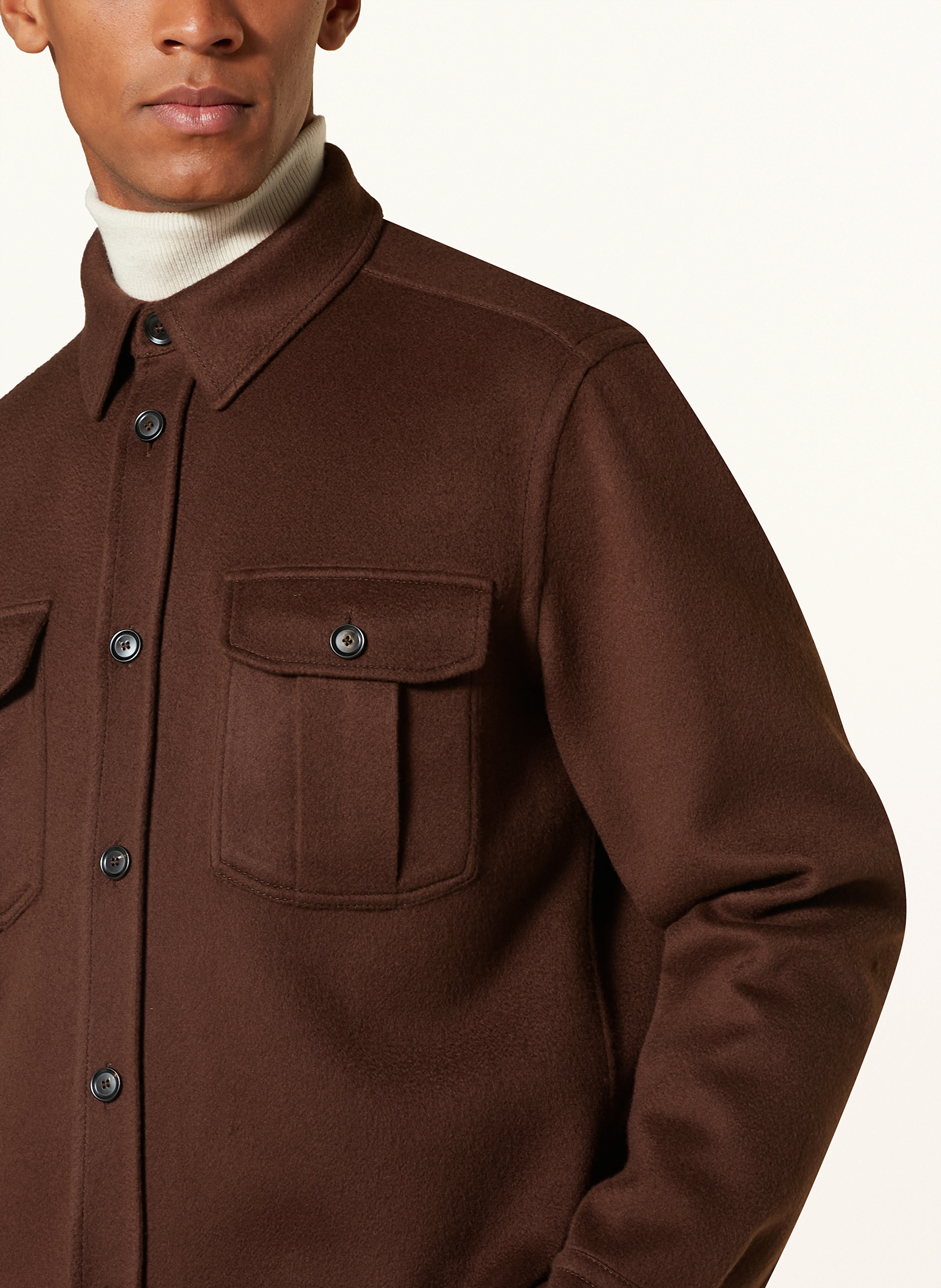 Brioni Overjacket VAGABOND mit Cashmere