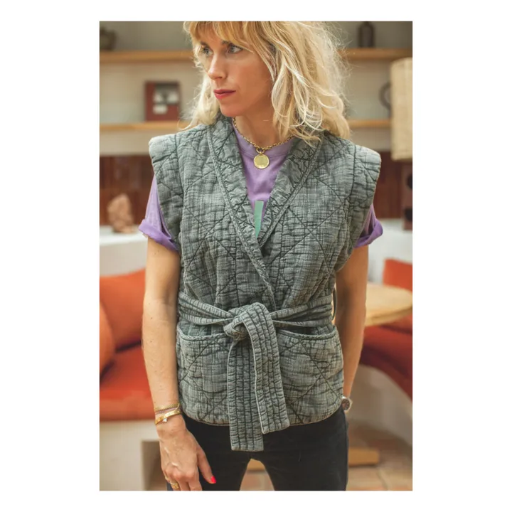 Marlot Paris Veste Sans Manches Anab - Collection Femme | Gris