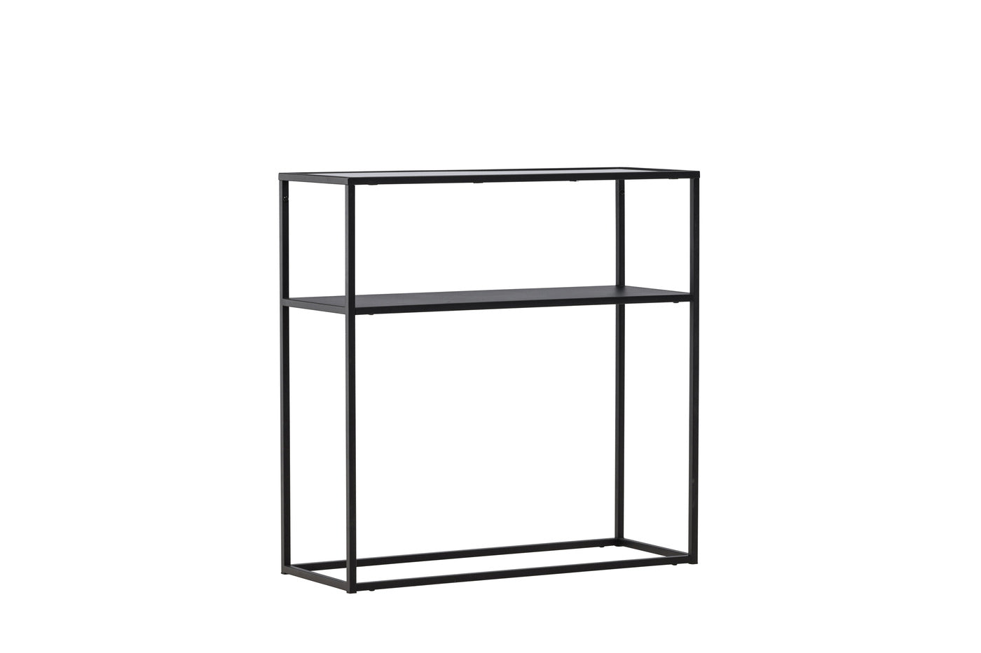 FjÃ´rd - Sidetable Zwart 30cm - Glas - BogÃ³ta