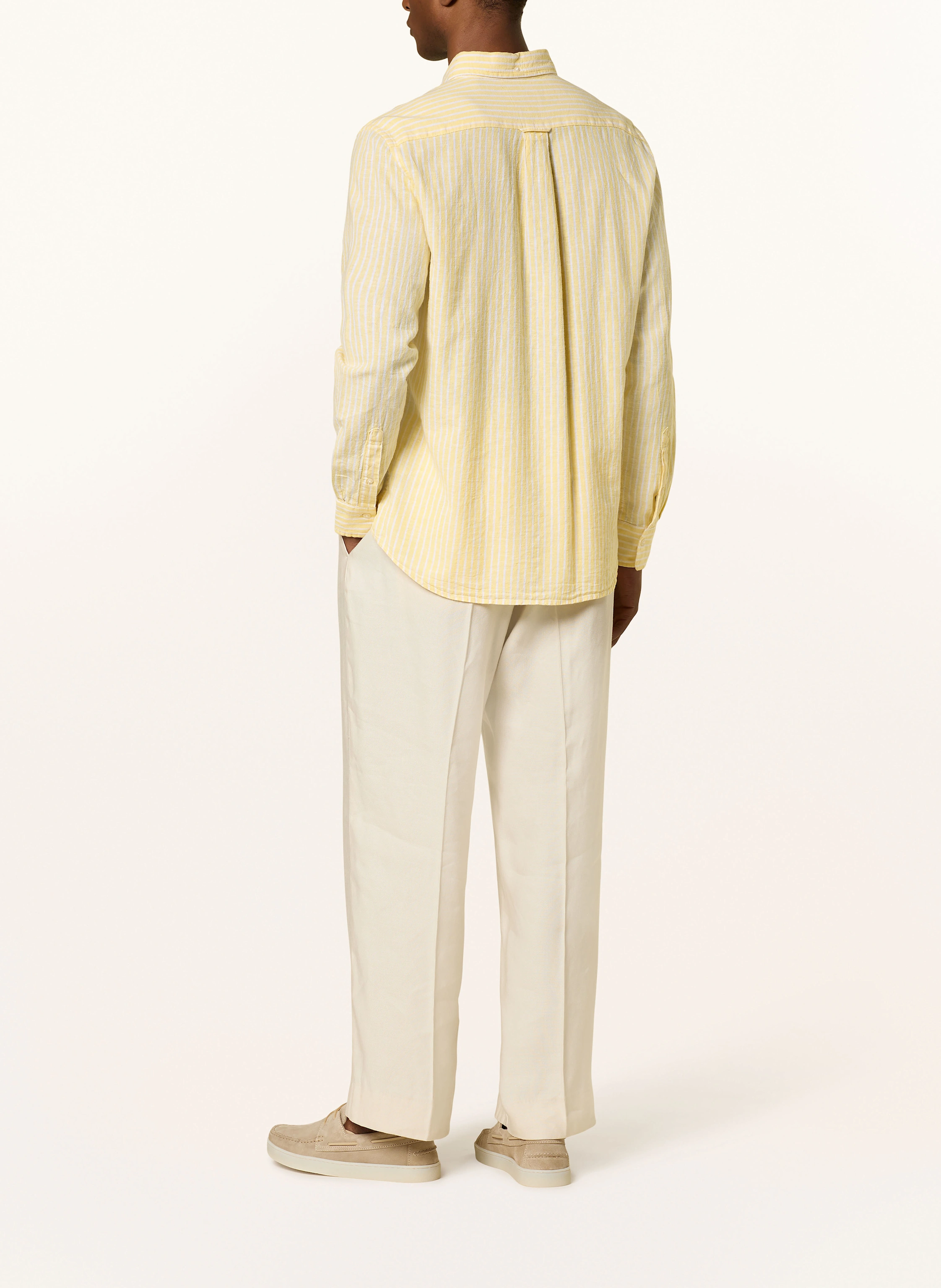 GANT Hemd Regular Fit mit Leinen