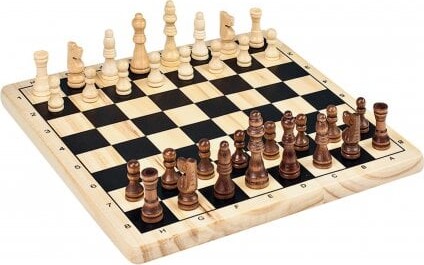 Skak Spil I Træ - Chess - Tactic