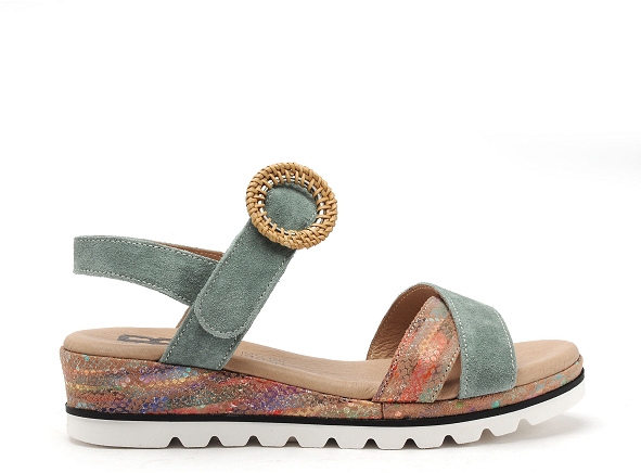Gr nu pieds plats femme magnabe multicolore