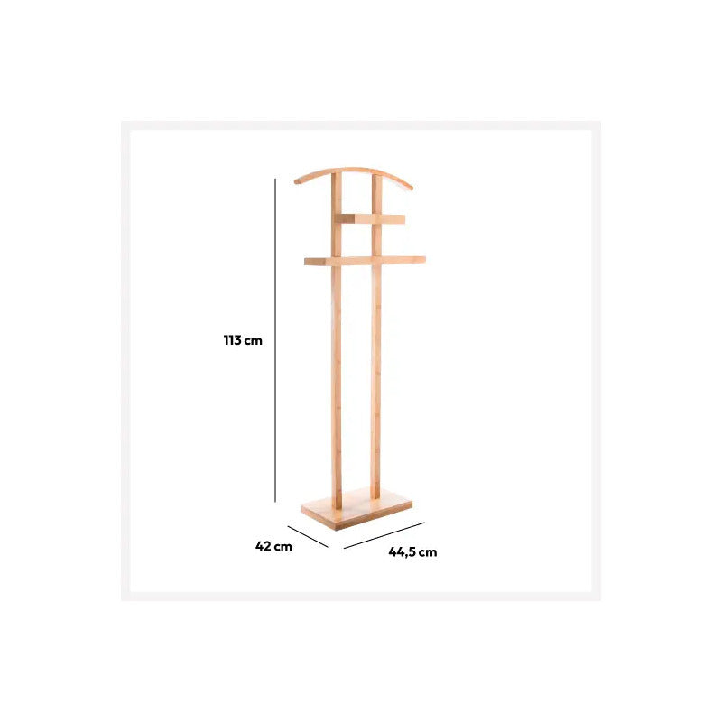 5Five Kledingrek Dressboy - staand - bamboe - 113 cm