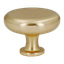 Knott, gullfarge 2-pk Ø33 mm