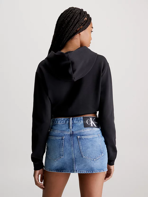 Moletom cropped com amarração
