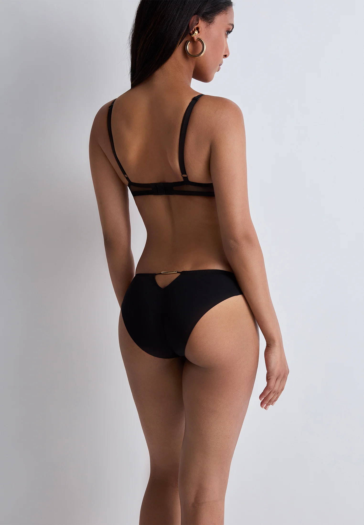 INTO THE GROOVE - Culotte brésilienne | Noir