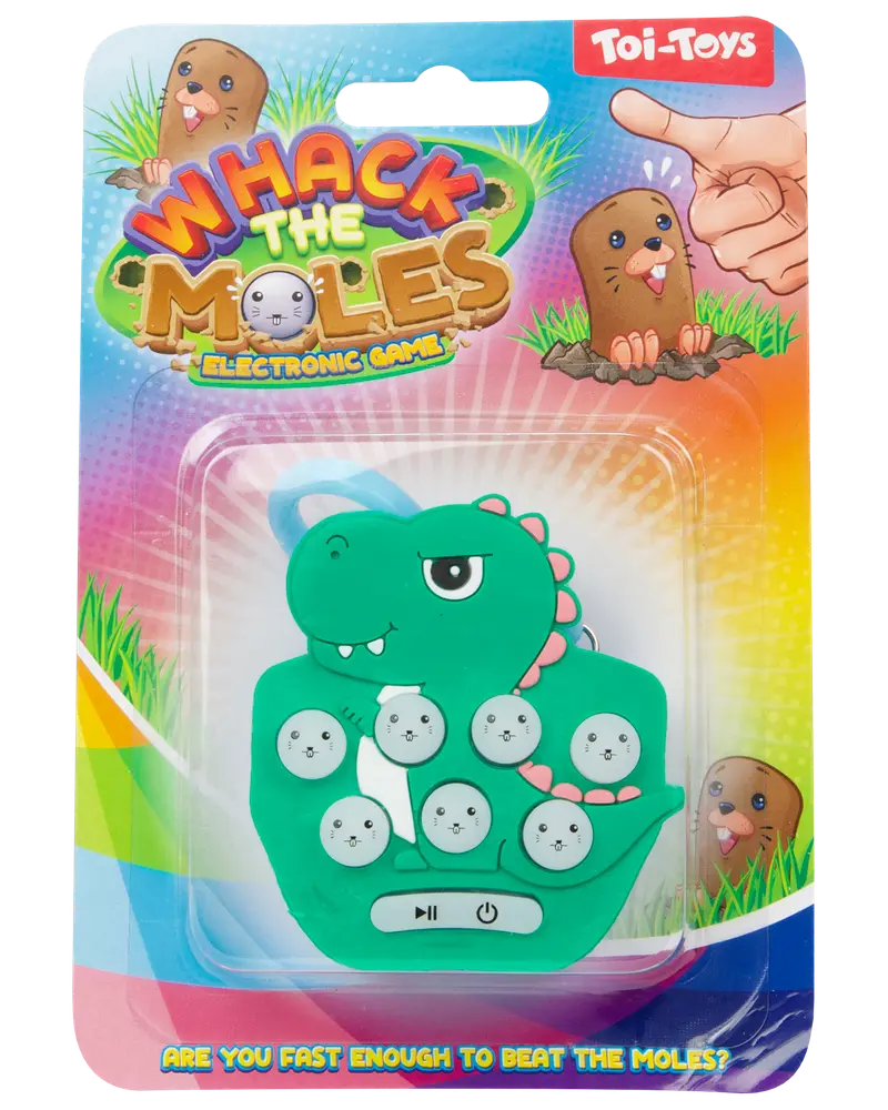 Whack the moles minispil - assorterede designs