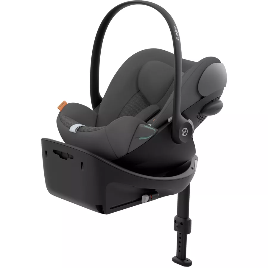 cybex GOLD Kindersitz Set Reboarder Sirona G inklusive Babyschale Cloud G inklusive Basisstation Base G Plus Lava Grey