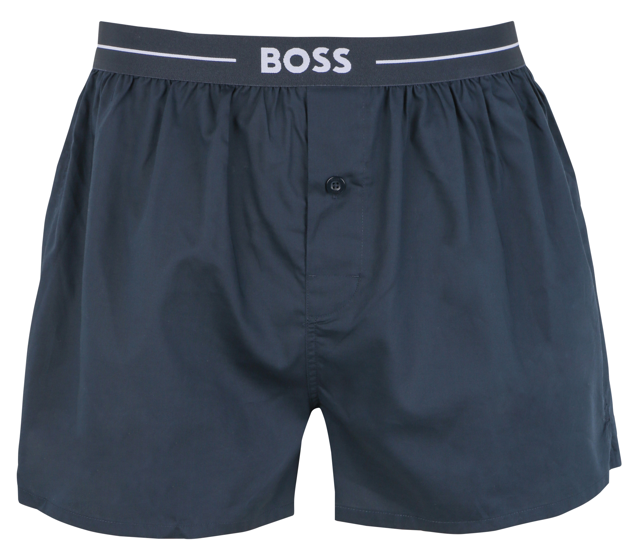 Lot de 2 shorts boxer en coton | Bleu