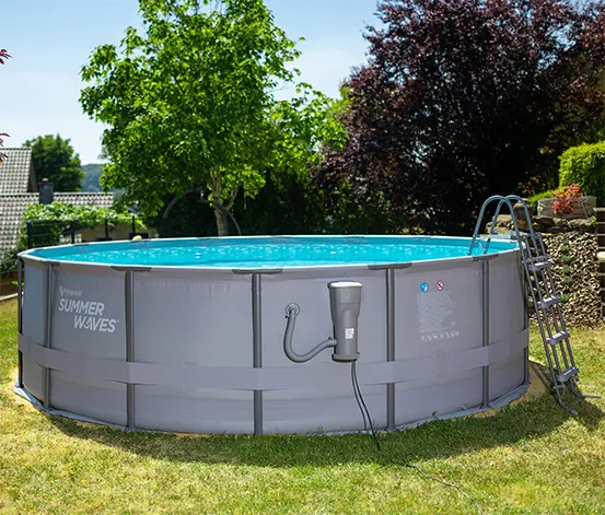 Summer Waves Elite-Frame-Pool, Ø ca. 488 cm