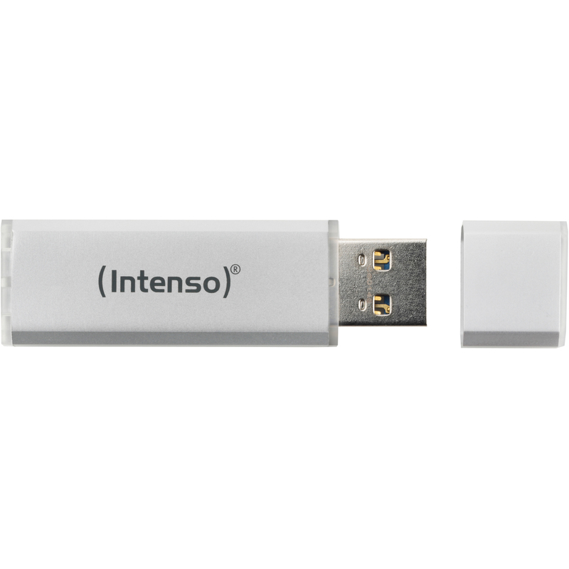 Intenso USB-Stick Alu Line Silver, 4 GB, USB 2.0, 1 Stück