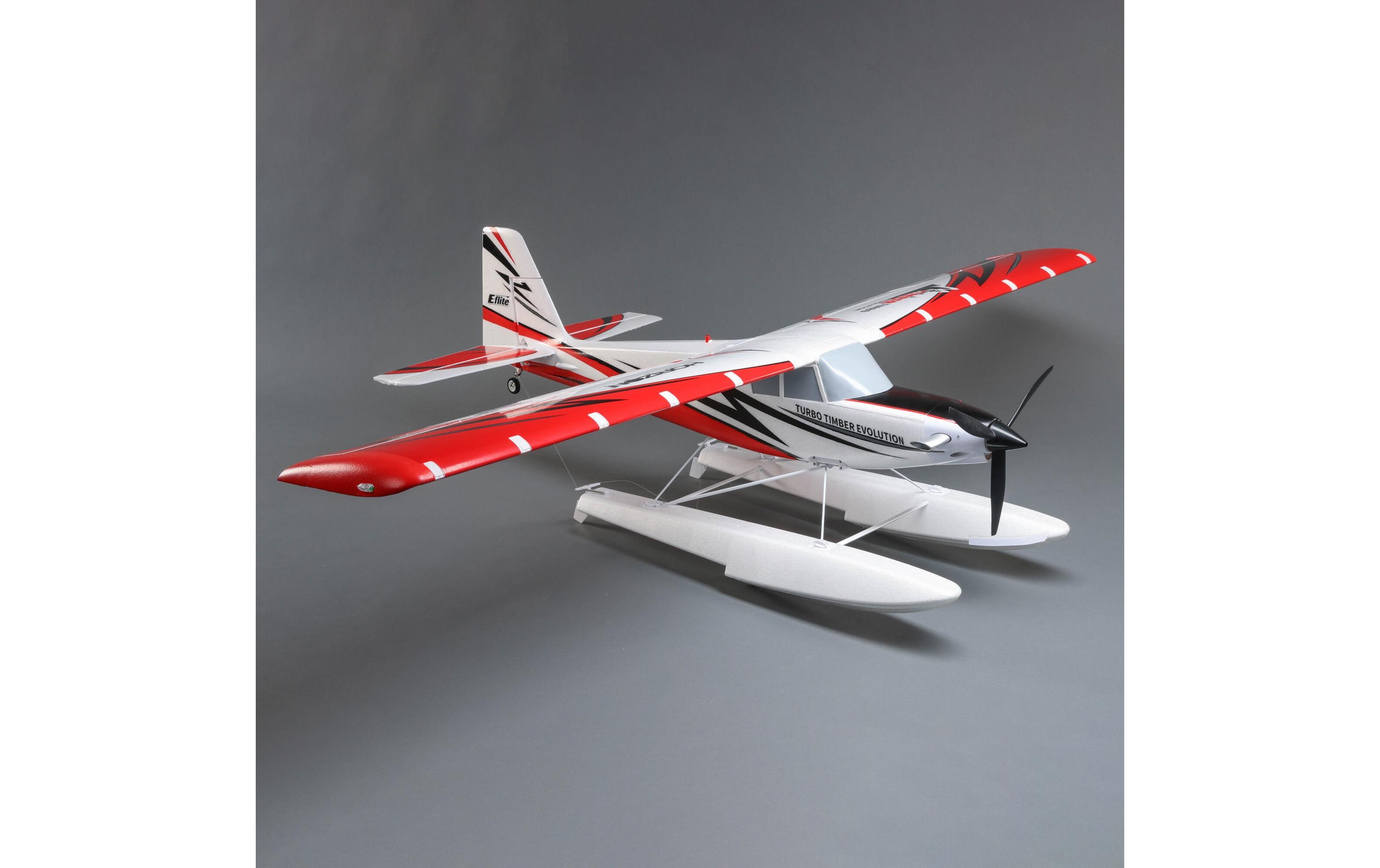 Motorflugzeug Turbo Timber Evo 1555 mm, PNP<br>Kompaktes STOL-Flugmodell mit funktioneller und werkseitig eingebauter LED-Lande-, Navigations- und Stroboskopbeleuchtung