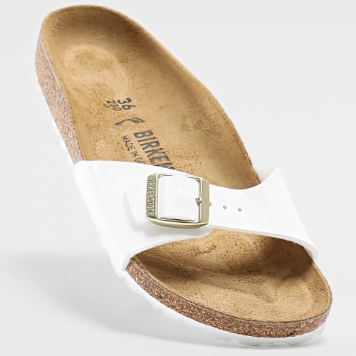 Sandales Femme Madrid BS Patent White