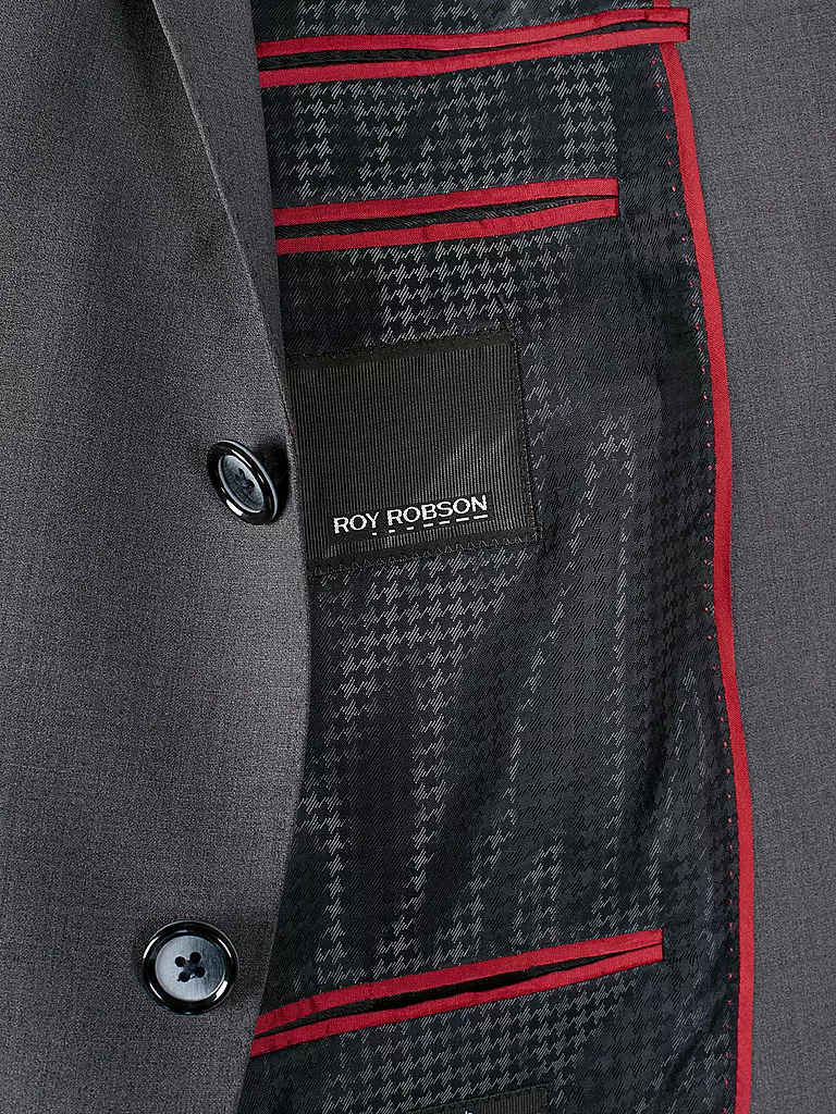 ROY ROBSON Sakko Slim Fit grau