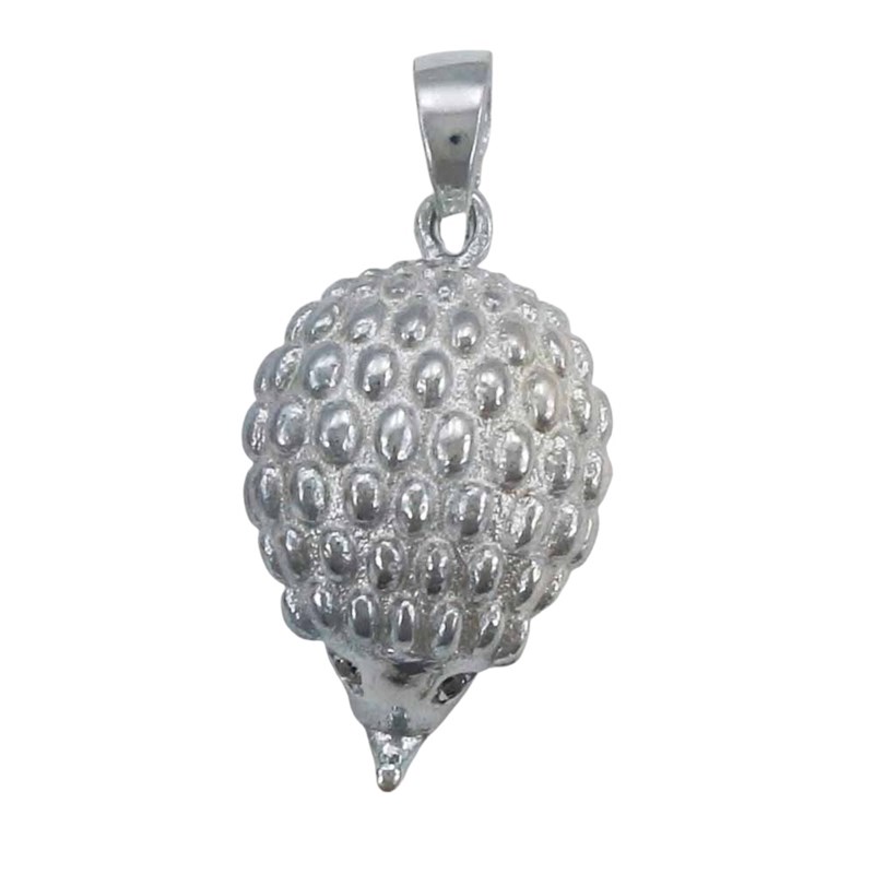 Grand pendentif hérisson ou Niglo - Argent massif