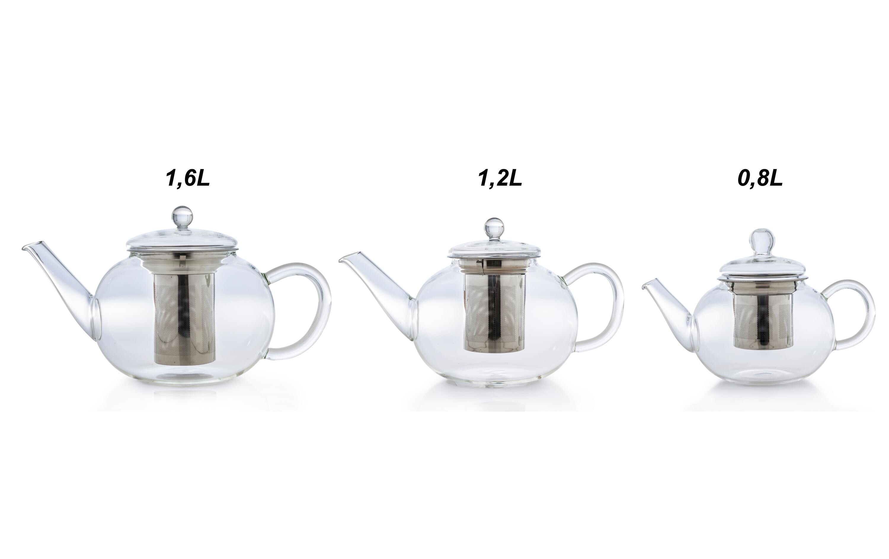 Teekanne 1.6 l, TransparentTeekanne