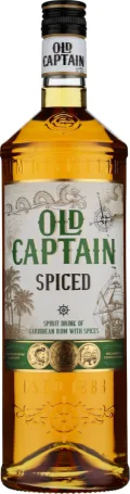 OLD CAPTAIN CARIBBEAN SPICED RUM 1LTR