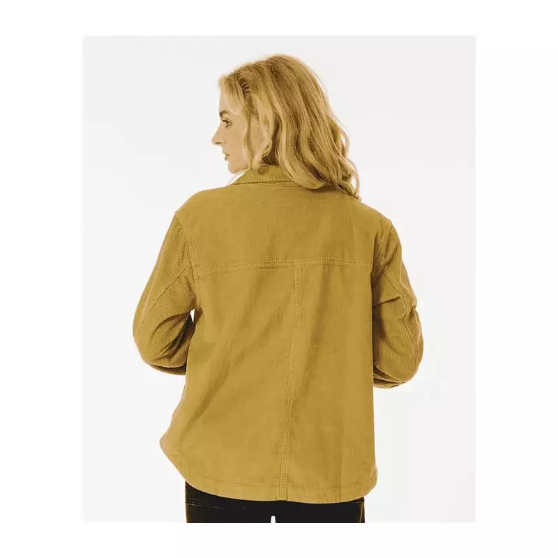Chemise femme RIPCURL Stevie Cord Shirt Khaki