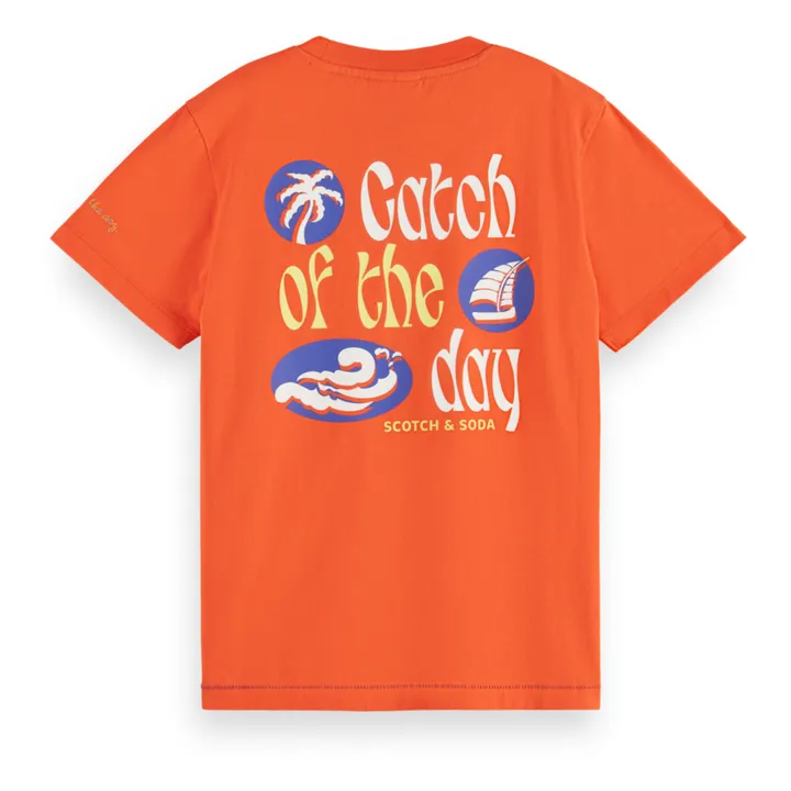 Scotch & Soda T-shirt Catch of the Day | Orange