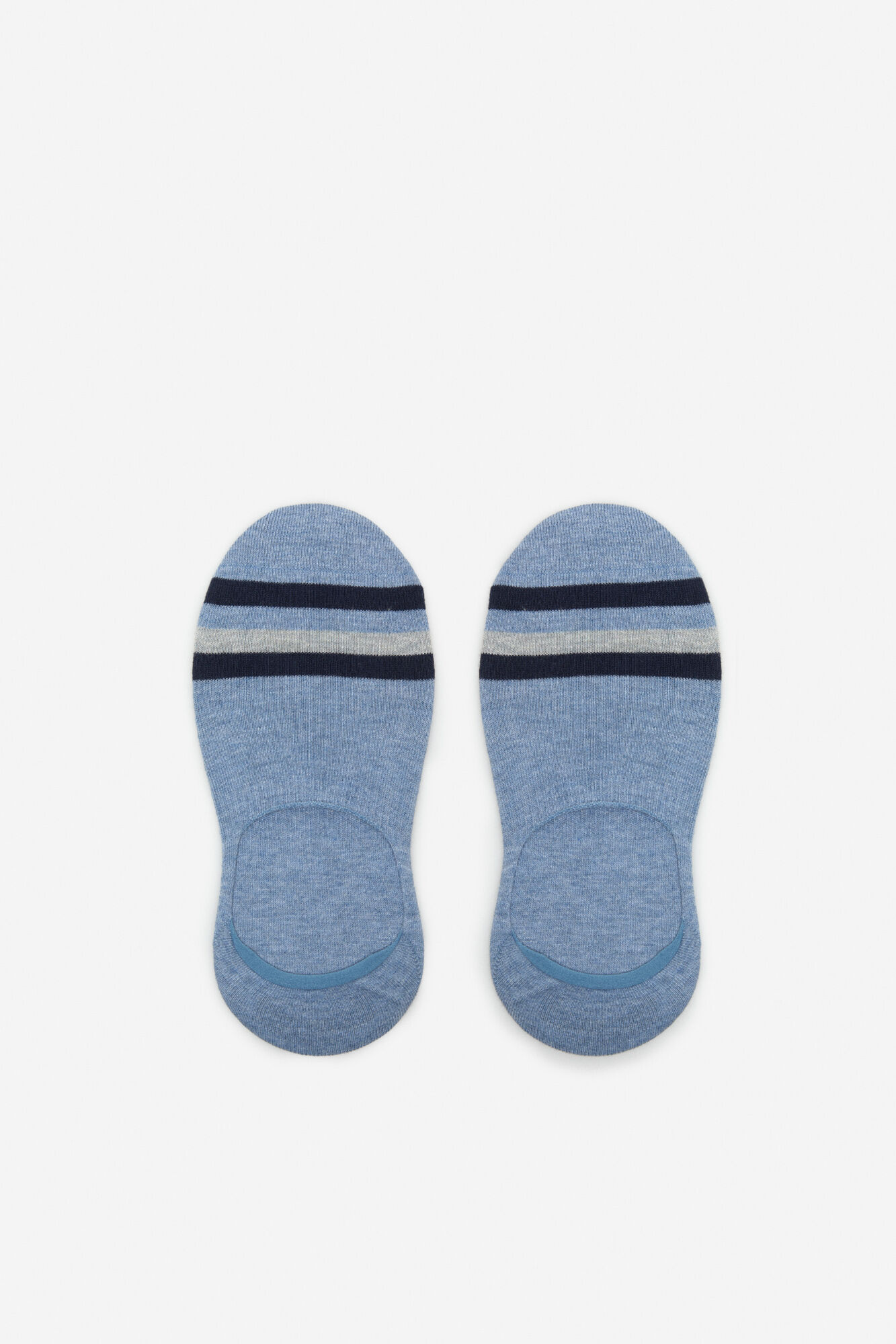 Meia invisível Coolmax - Azul